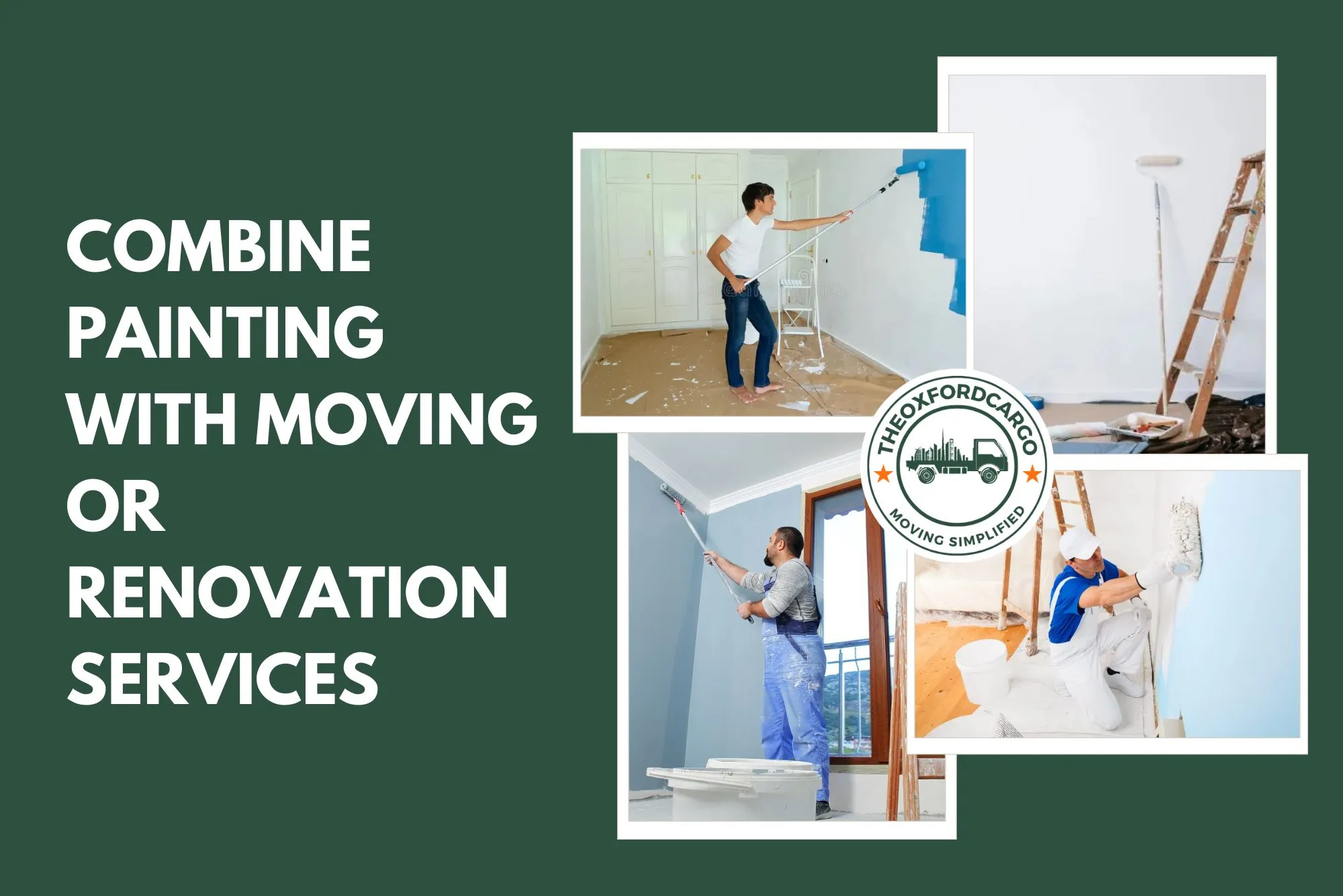 Combine Painting With Moving or Renovation Services