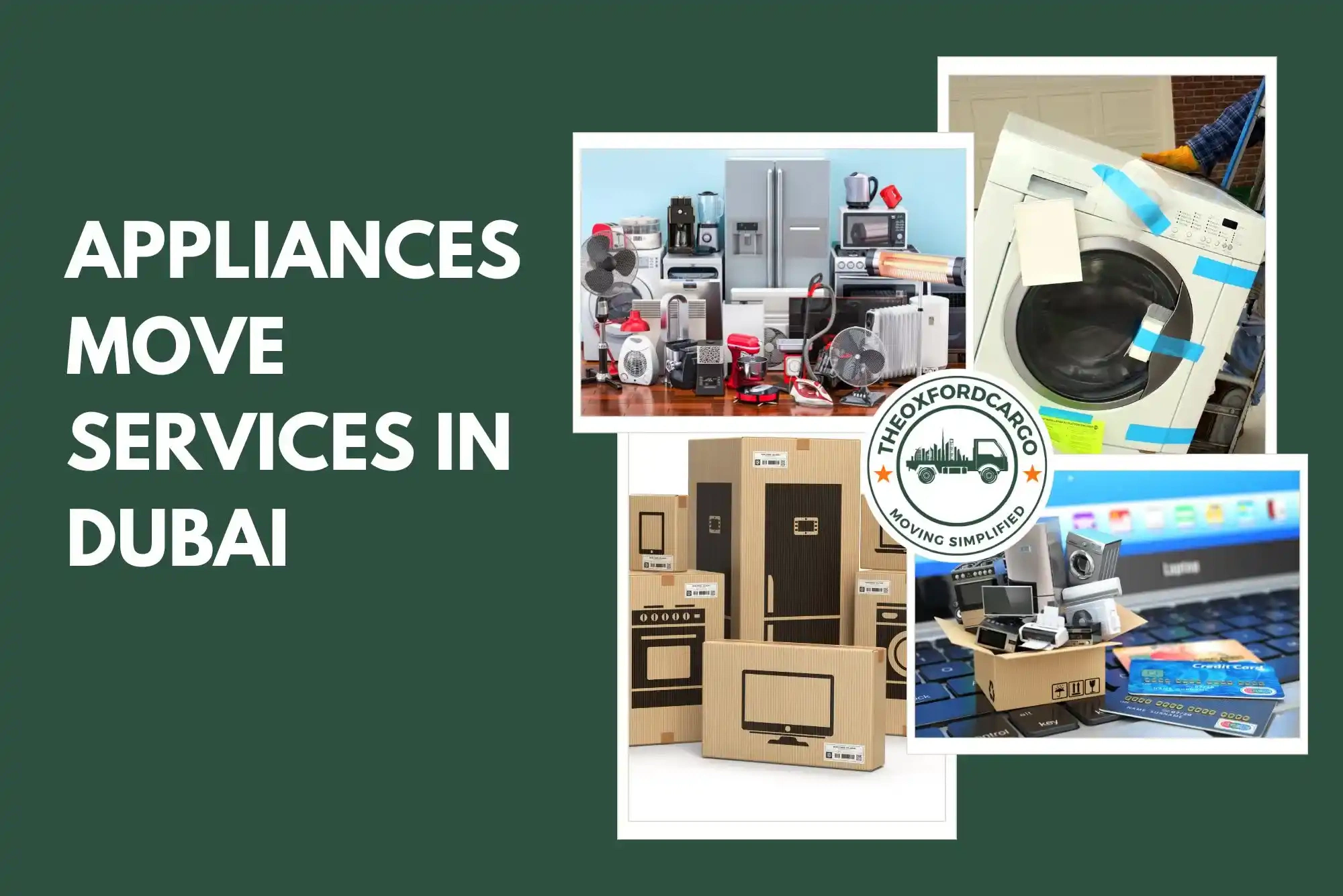Appliances Move Services in Dubai