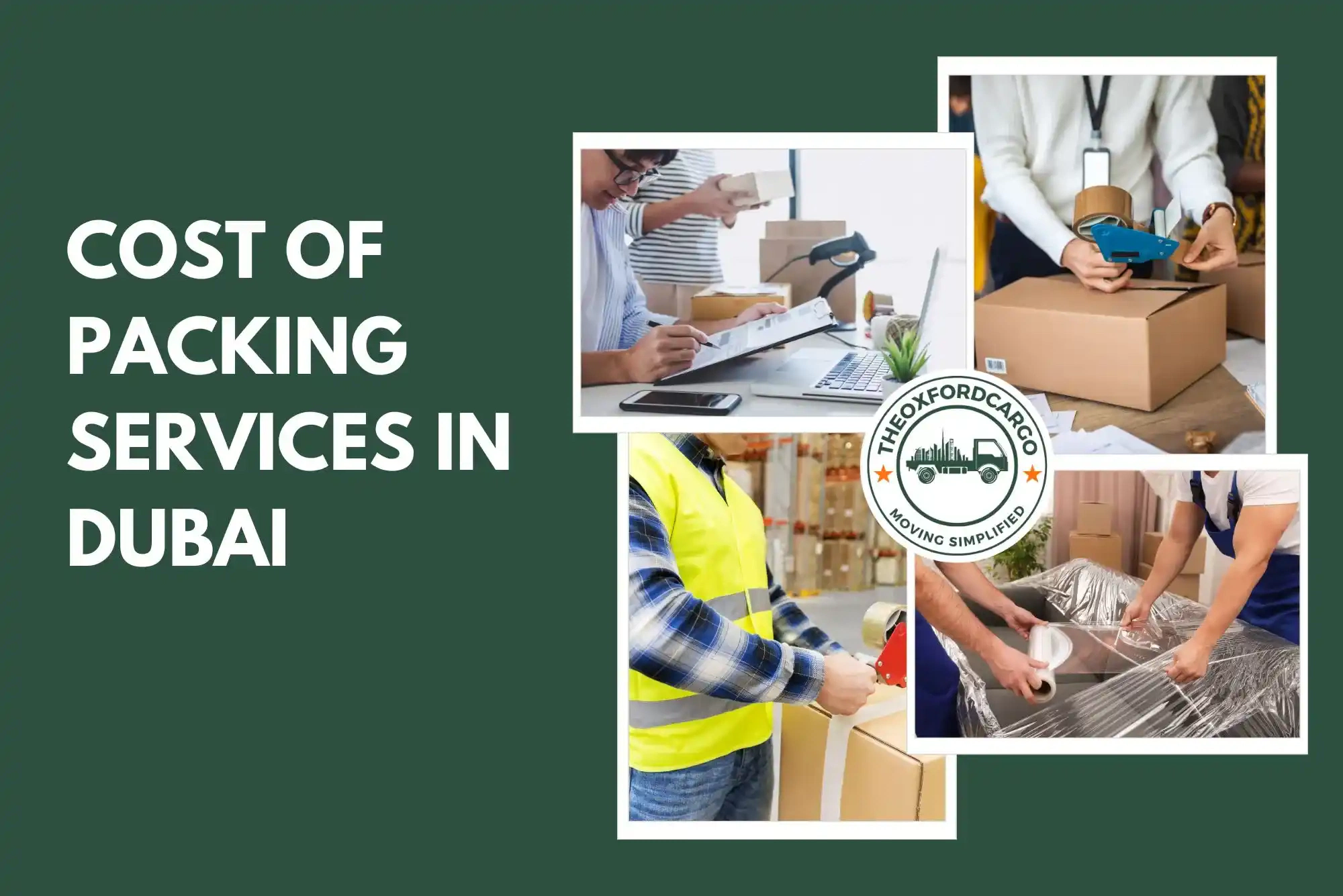 Cost of Packing Services in Dubai