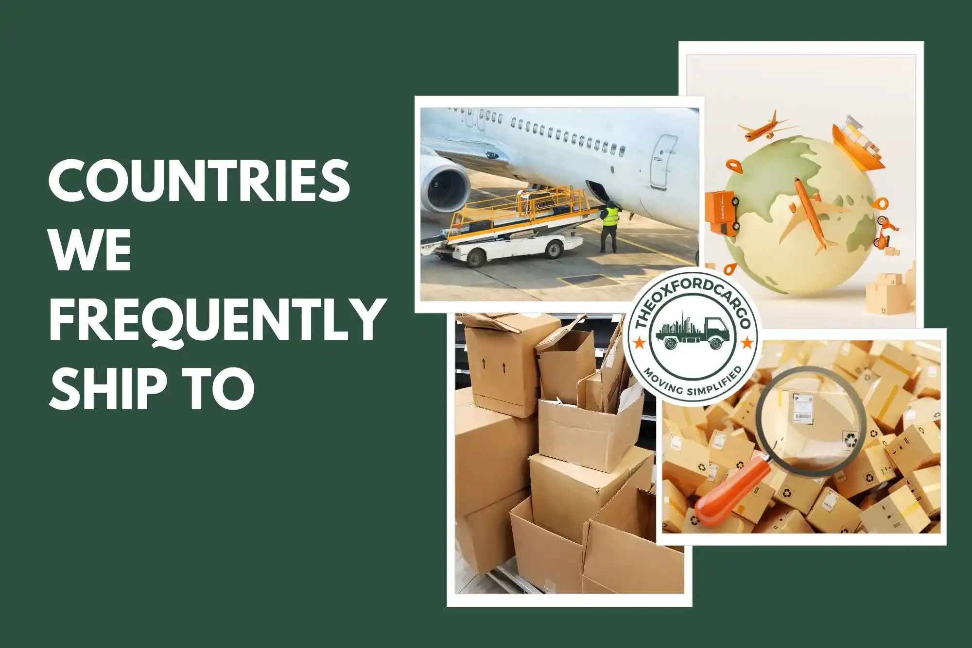 Countries We Frequently Ship To