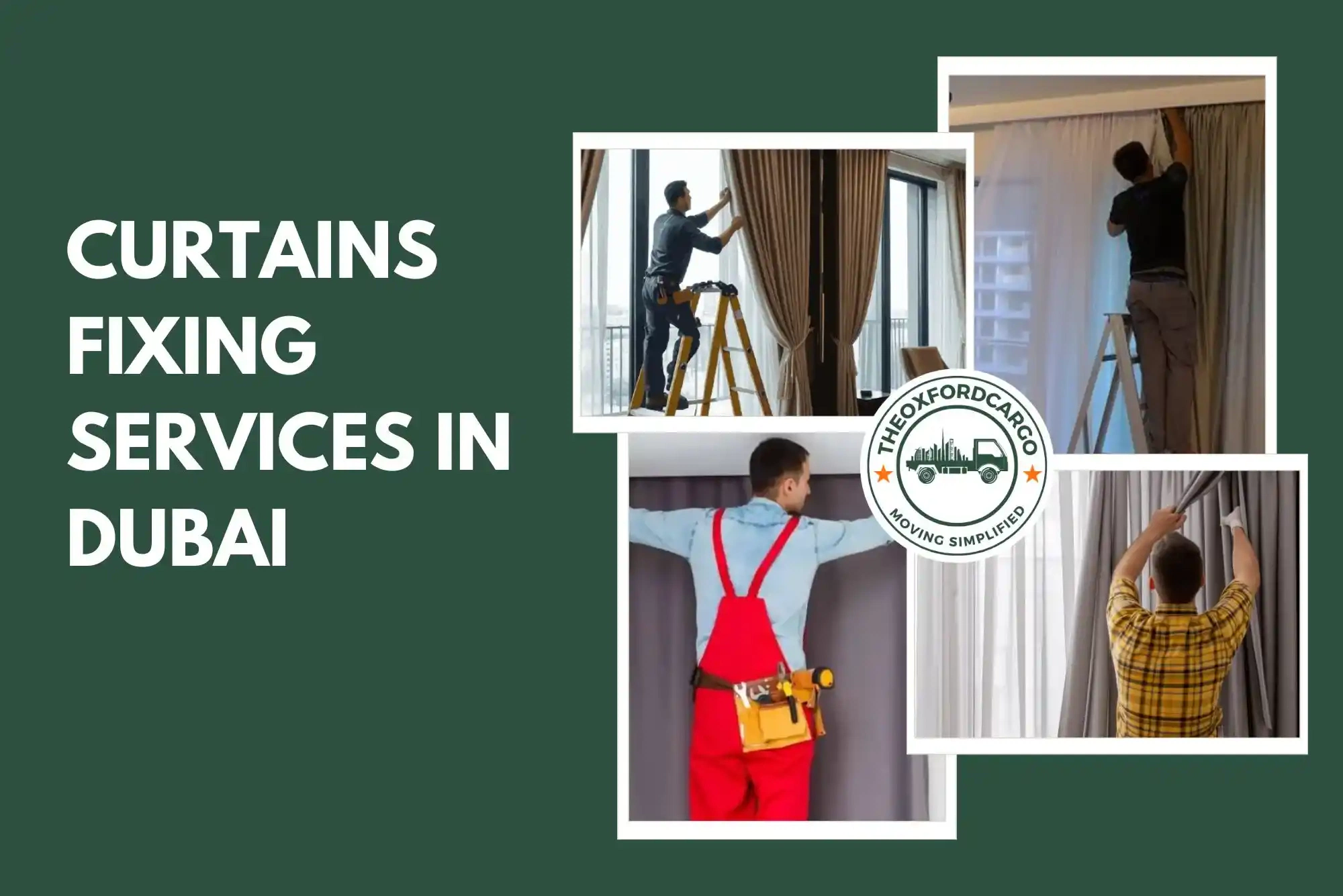 Curtains Fixing Services in Dubai