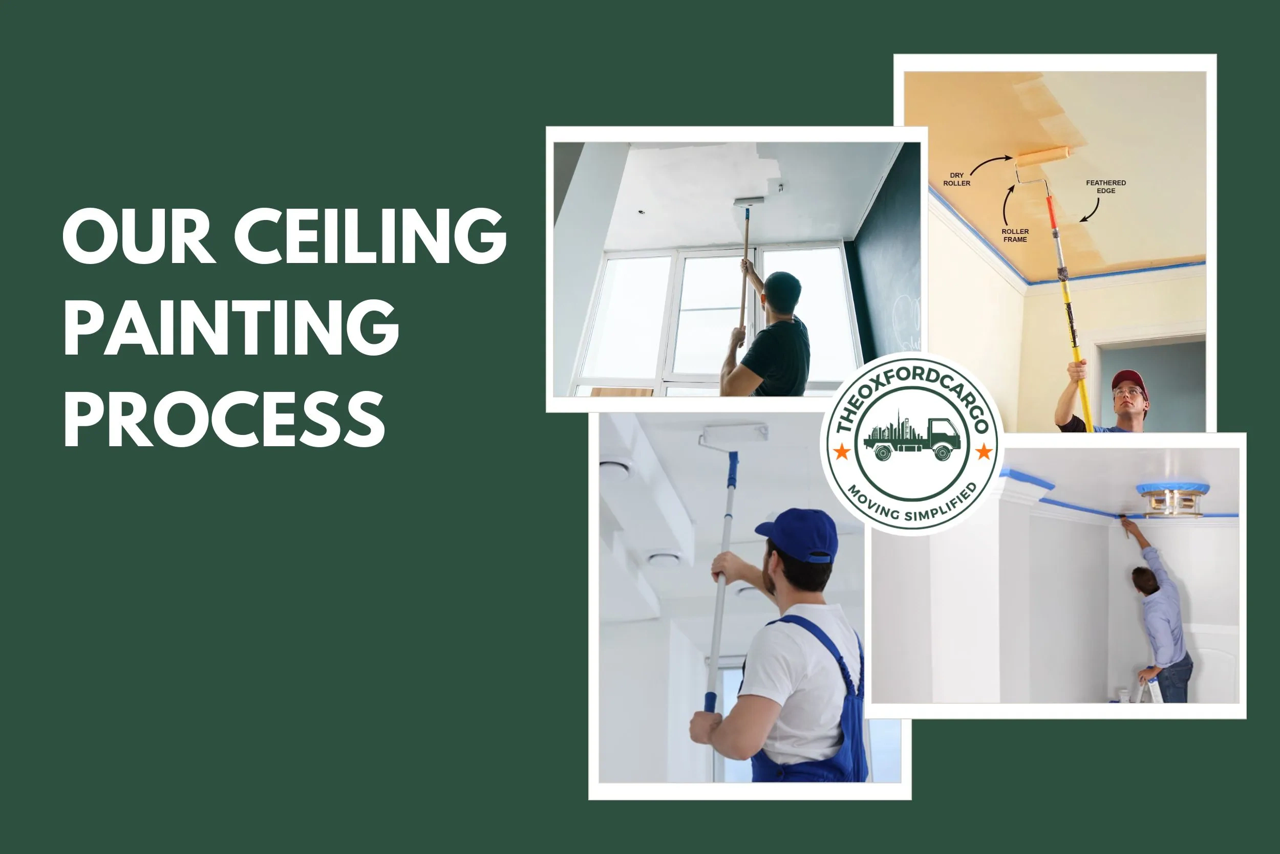 Our Ceiling Painting Process