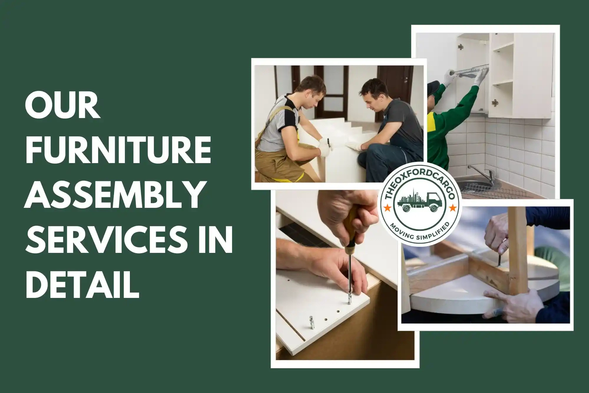 Our Furniture Assembly Services in Detail