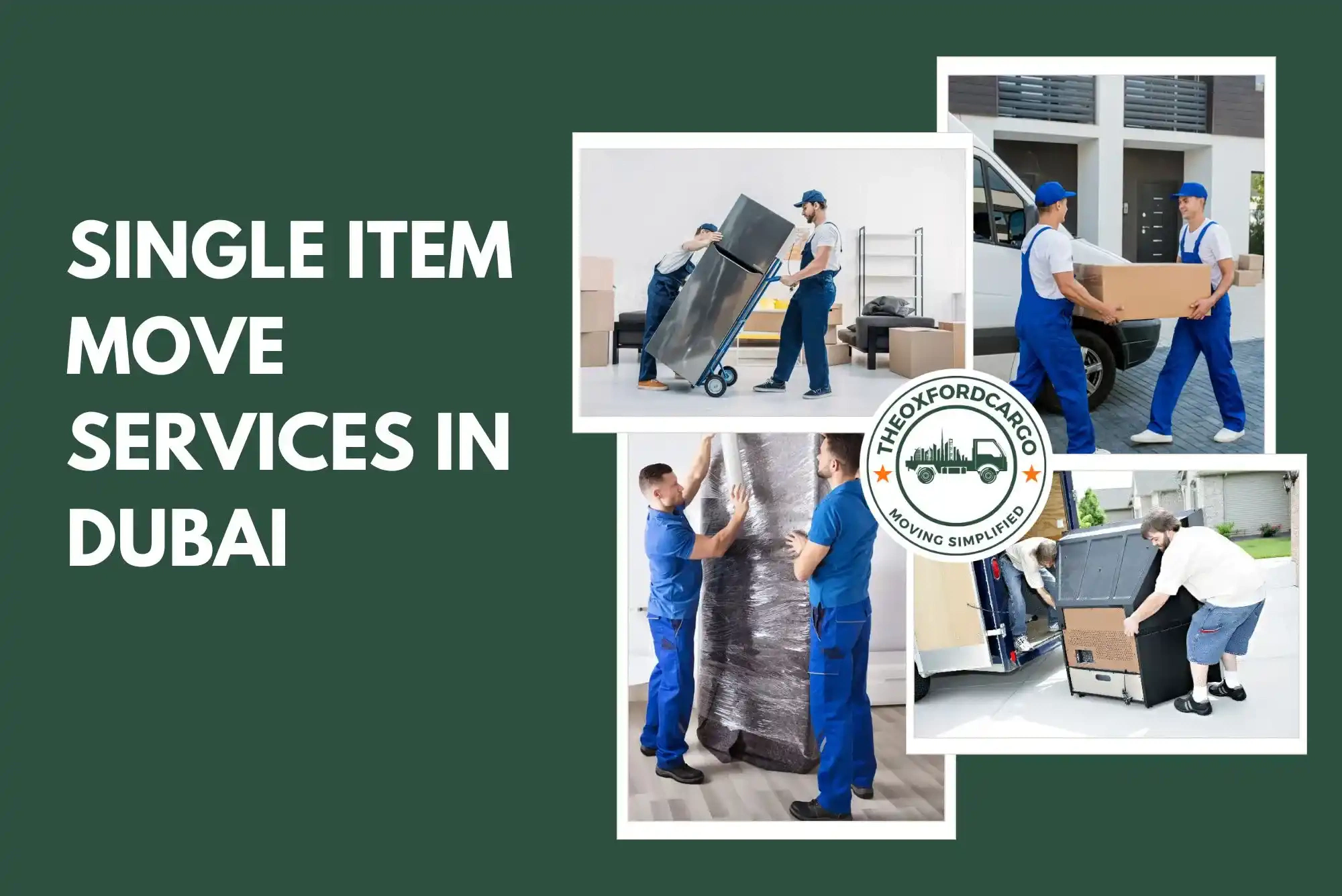 Single Item Move Services in Dubai