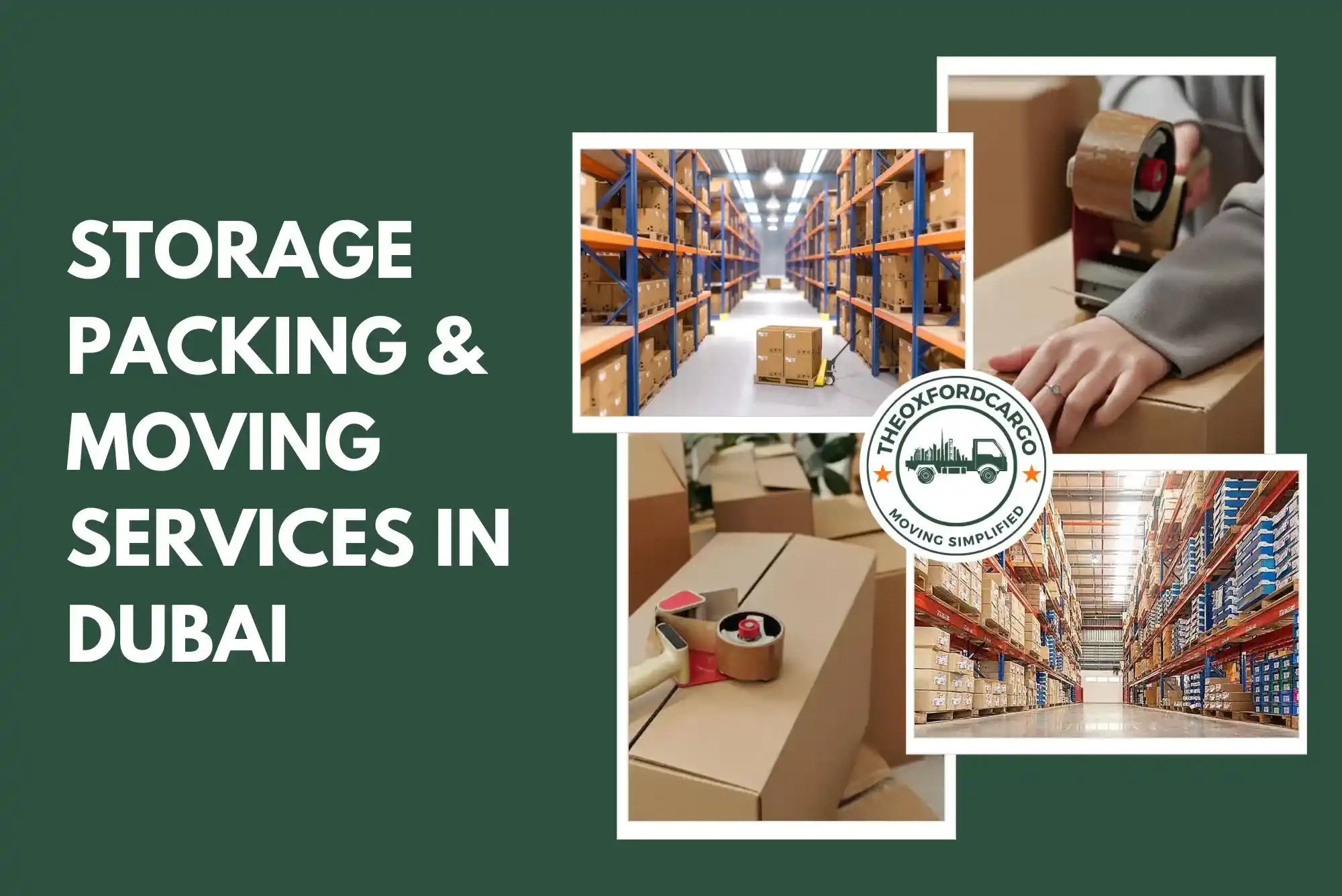 Storage Packing & Moving Services in Dubai