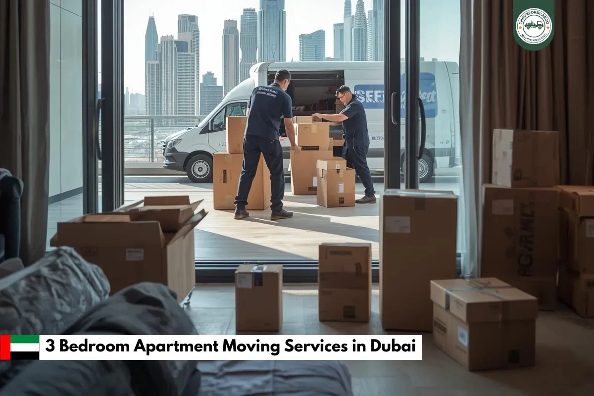 3 Bedroom Apartment Moving Services in Dubai