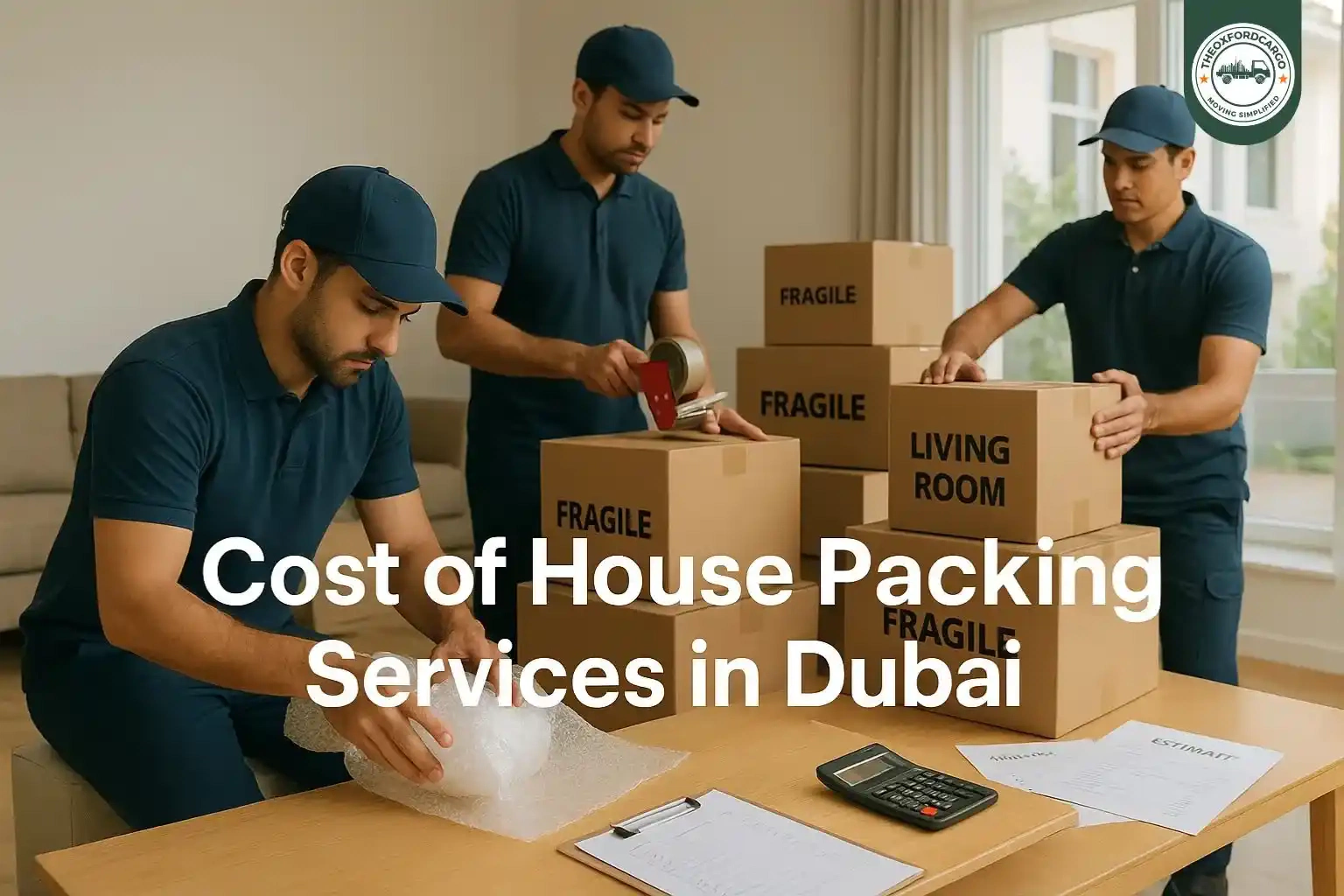 Cost of House Packing Services in Dubai