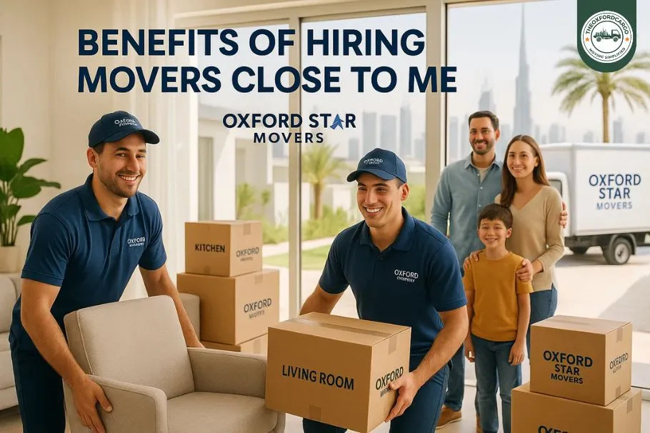 Benefits of Hiring Movers Close to Me
