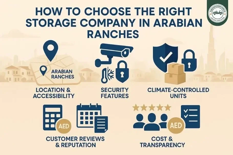 How to Choose the Right Storage Company in Arabian Ranches